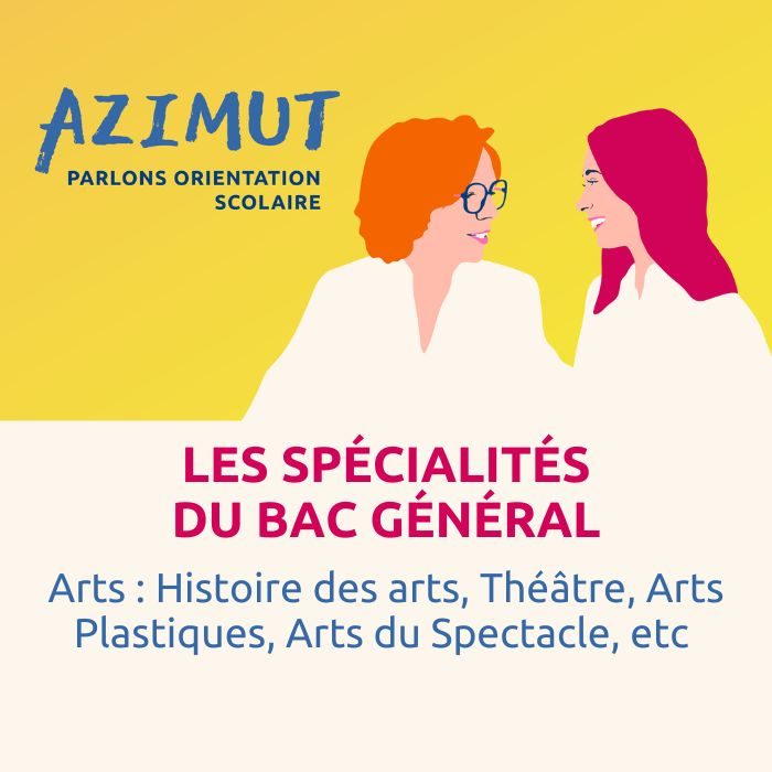 Arts _ Histoire des arts, Théâtre, Arts Plastiques, Arts du Spectacle, etc Les spécialités du bac général - AZIMUT Parlons orientation